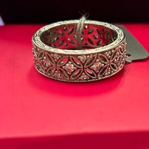 Tacori 925 Sterling Silver Filigree Women's Ring size 8